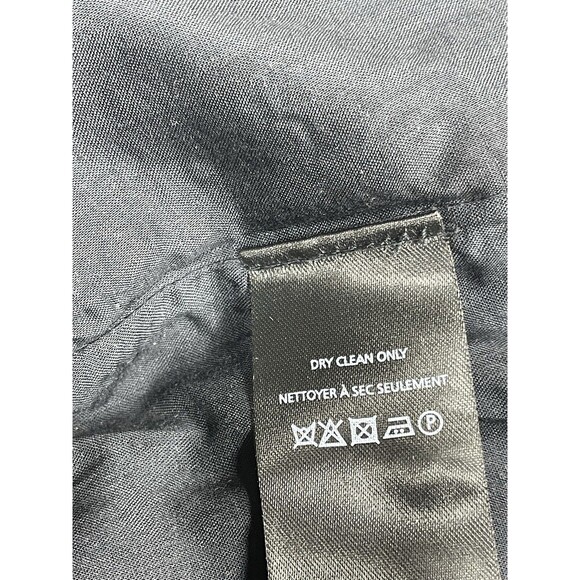 Anthropologie Maeve Mini Shirt Dress Black Embroidery Boho Retro Preppy Sz S NWT - Picture 12 of 13